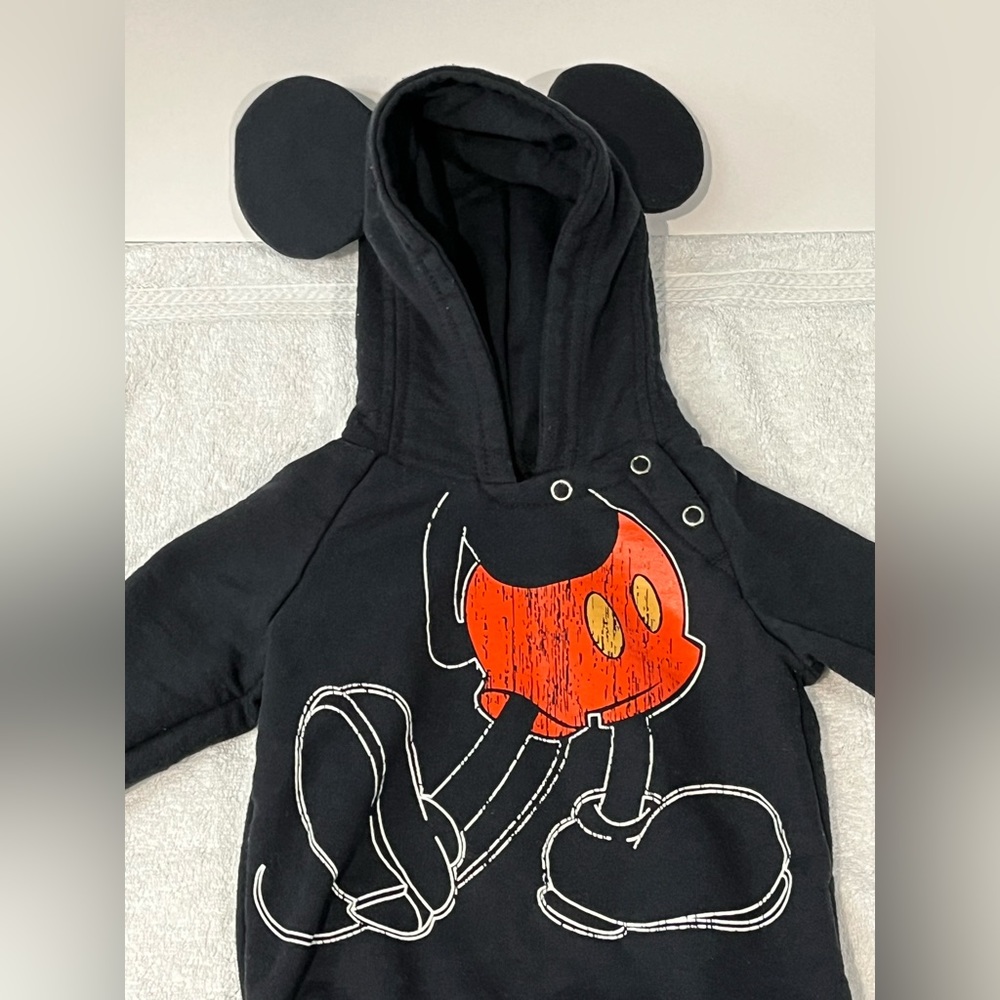 Mickey Mouse hoodie Excellent condition Size 18M